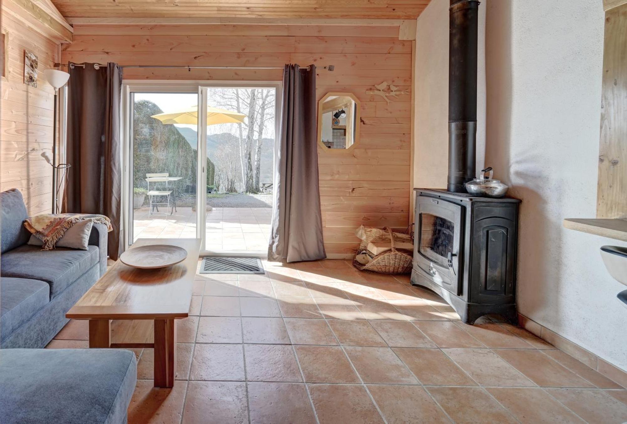 Вилла Maisonnette A La Campagne Ariege Сен-Жирон Экстерьер фото