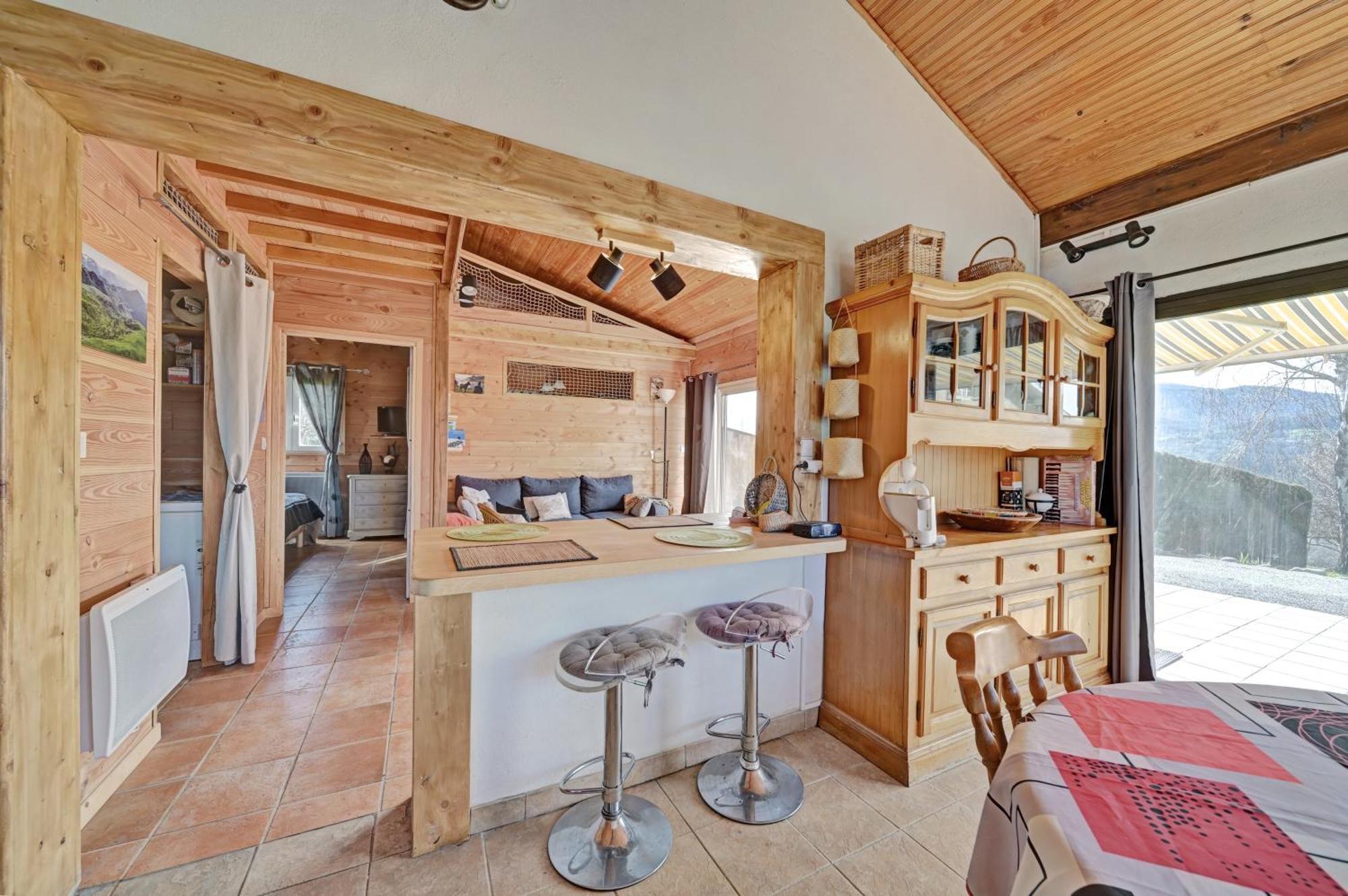 Вилла Maisonnette A La Campagne Ariege Сен-Жирон Экстерьер фото