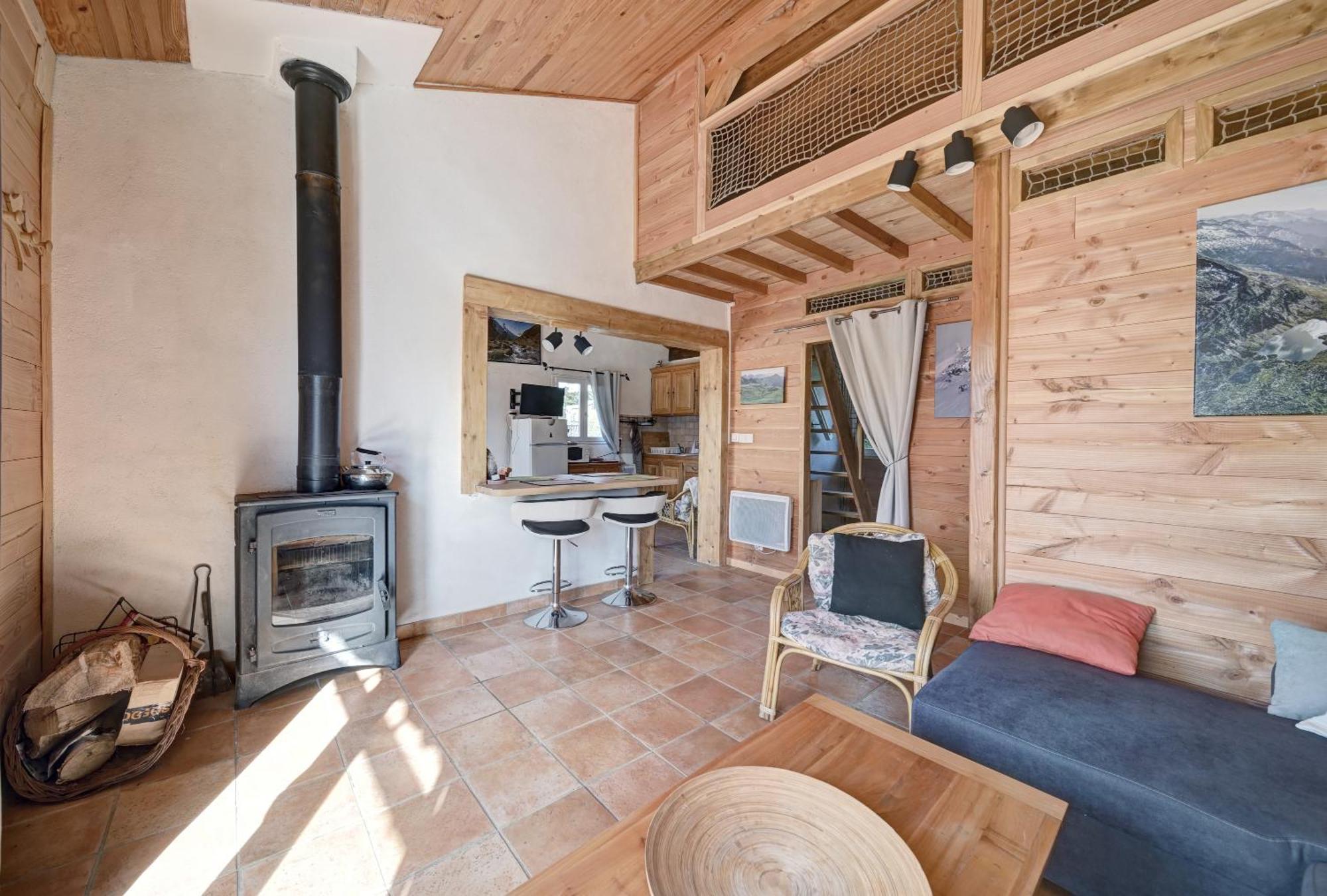 Вилла Maisonnette A La Campagne Ariege Сен-Жирон Экстерьер фото