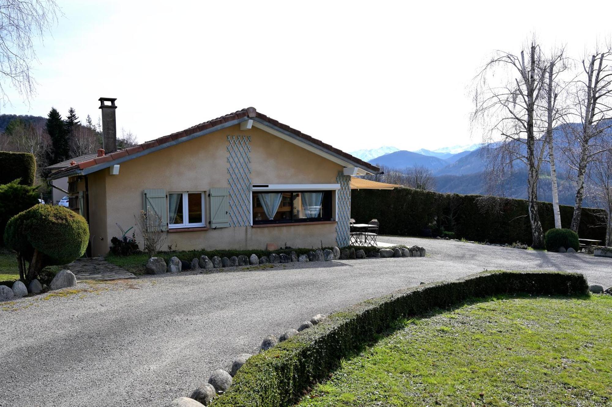 Вилла Maisonnette A La Campagne Ariege Сен-Жирон Экстерьер фото