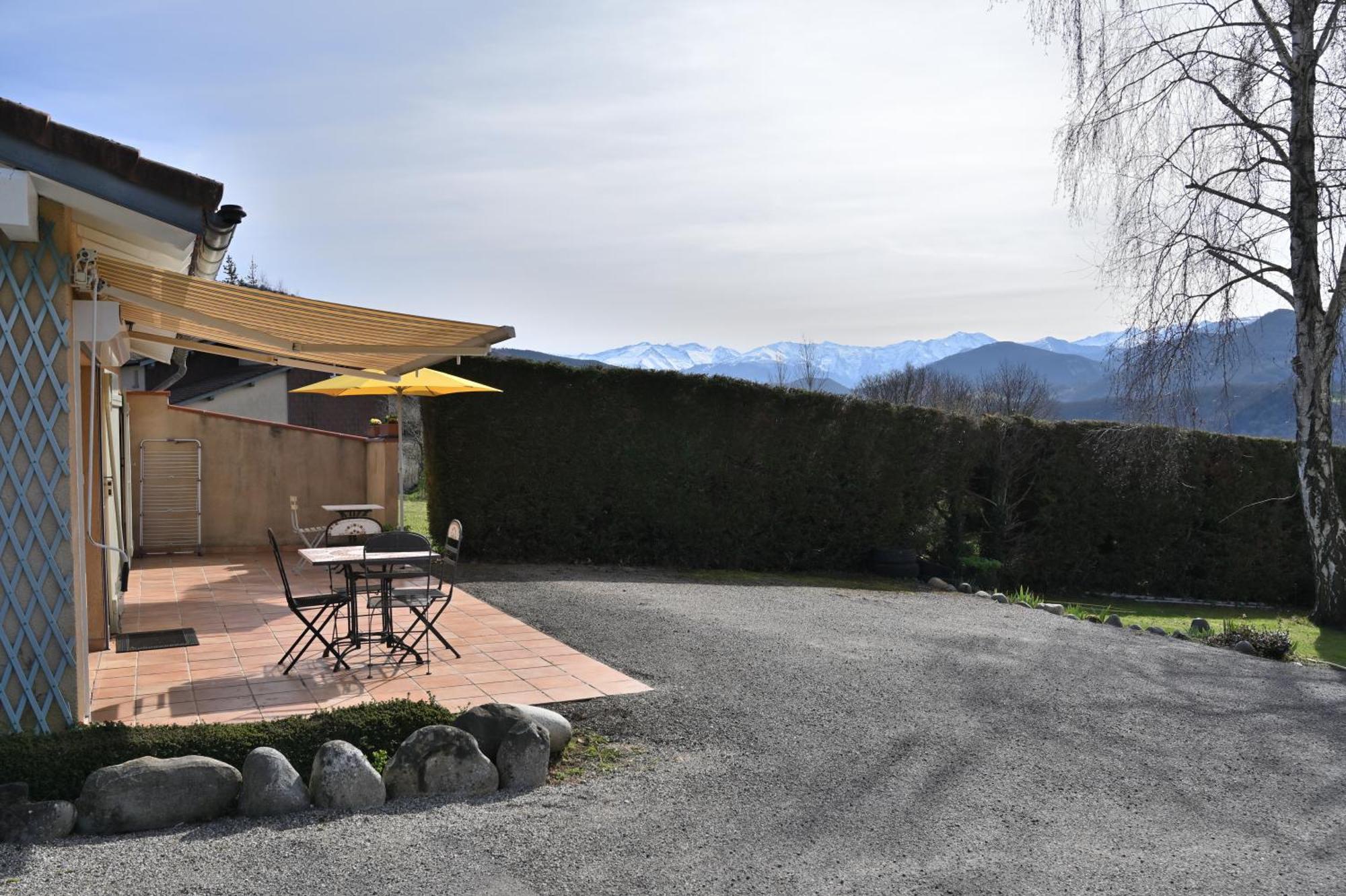 Вилла Maisonnette A La Campagne Ariege Сен-Жирон Экстерьер фото